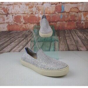 Rothy’s The Original Slip-On Fabric Sneakers in Opal Python Retired Size 8